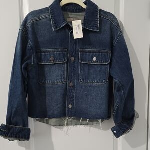 Kut from the Kloth Dark Blue Jean Jacket